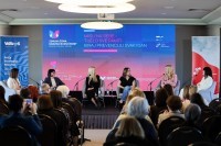 Voditeljica CZM-a, klinička psihologinja Ella Selak Bagarić na Panelu u sklopu Simpozija o ženskom zdravlju