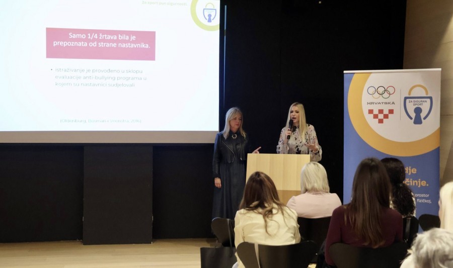 Dani sigurnog sporta u Splitu: Ella Selak Bagarić, klinička psihologinja i voditeljica Centra za zdravlje mladih o prepoznavanju nasilja u sportu