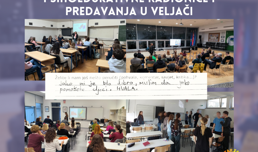 Radionice i predavanja u veljači