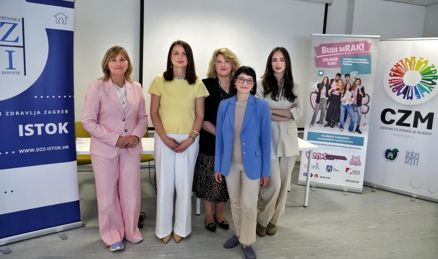 Konferencija za medije o prevenciji HPV-a u sklopu kampanje “Budi mRAK” održana u CZM-u