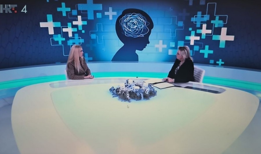 Voditeljica CZM-a, klinička psihologinja Ella Selak Bagarić u emisiji Dijagnoza: Psihičko zdravlje djece kao javnozdravstveni prioritet